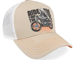 Ride Tide Ii Khaki/White A-Frame Trucker - Coastal