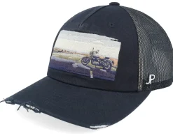 Rider Black A-Frame Trucker - Jim Pilleus