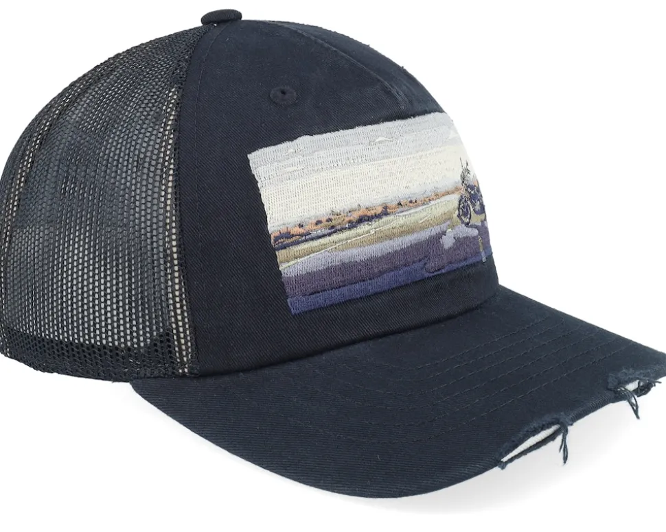 Rider Black A-Frame Trucker - Jim Pilleus