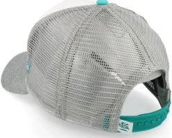 Rider White/Heather Grey Trucker - Coastal