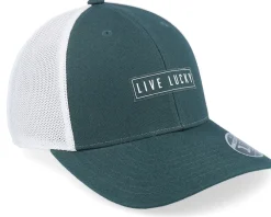 Rigsby Green W White Mesh W Patch Trucker - Black Clover