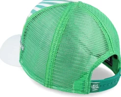 Rio White/Green Coastal Trucker - Coastal