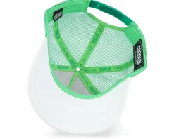 Rio White/Green Coastal Trucker - Coastal