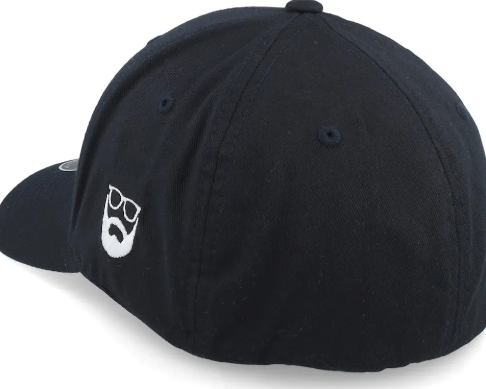 Riot Beard Black Flexfit - Bearded Man