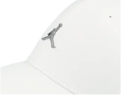 Rise Cap White/Gunmetal Adjustable - Jordan