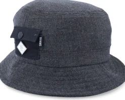 R/L Knit Black Bucket - Djinns