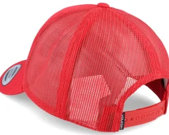 Road Tested Cheese Hat Cranberry A-Frame Trucker - Volcom