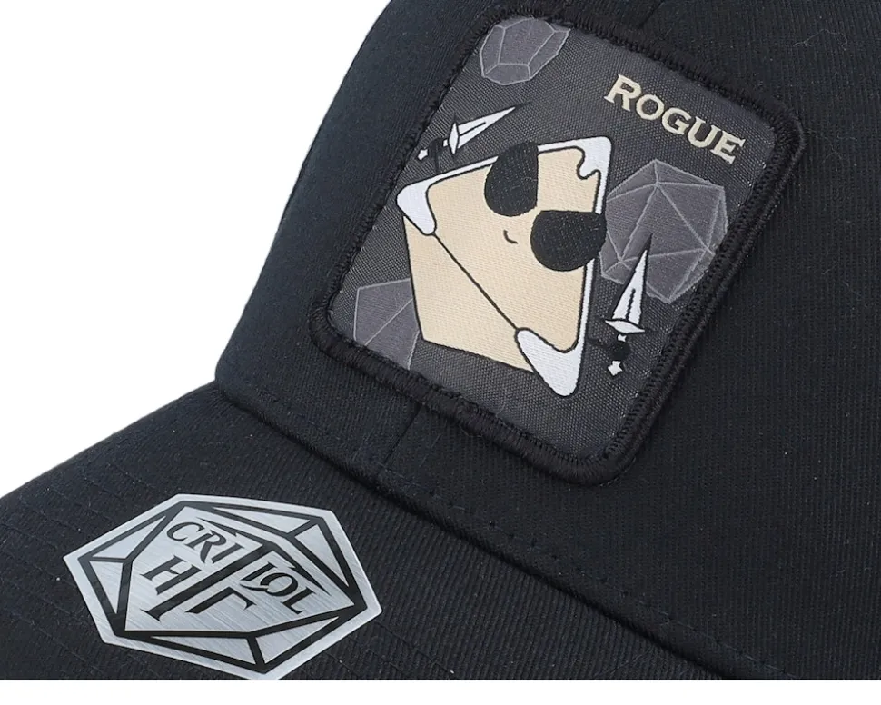 Rogue Box Patch Black Flexfit - Critiql Hit