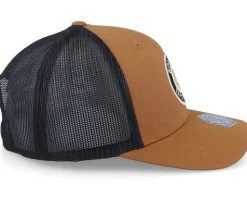 Roll For Initiative Logo Caramel/Black Trucker - Critiql Hit