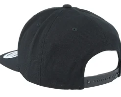 Rolling Wings Black Snapback - Born To Ride