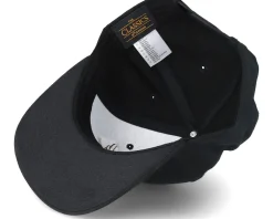 Rolling Wings Black Snapback - Born To Ride