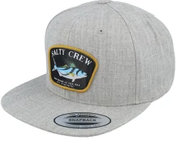 Rooster 6 Panel Oatmeal Snapback - Salty Crew