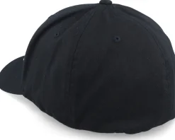 Rose Logo Black Flexfit - Bearded Man