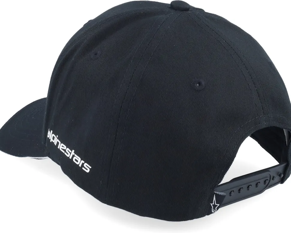 Rostrum Hat Black/White Adjustable - Alpinestars