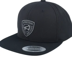 Rotary Hat Black/Black Snapback - Alpinestars