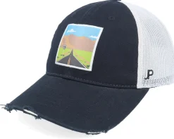 Route 66 Black/White Trucker - Jim Pilleus