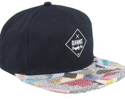 Rubber Aztek/Black Snapback - Djinns