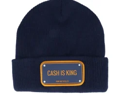 Rubber Cash Is King Blue Cuff - John Hatter & Co