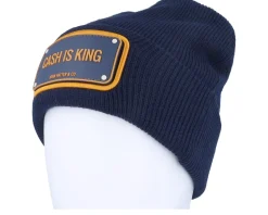 Rubber Cash Is King Blue Cuff - John Hatter & Co