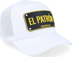 Rubber- El Patron White Trucker - John Hatter & Co