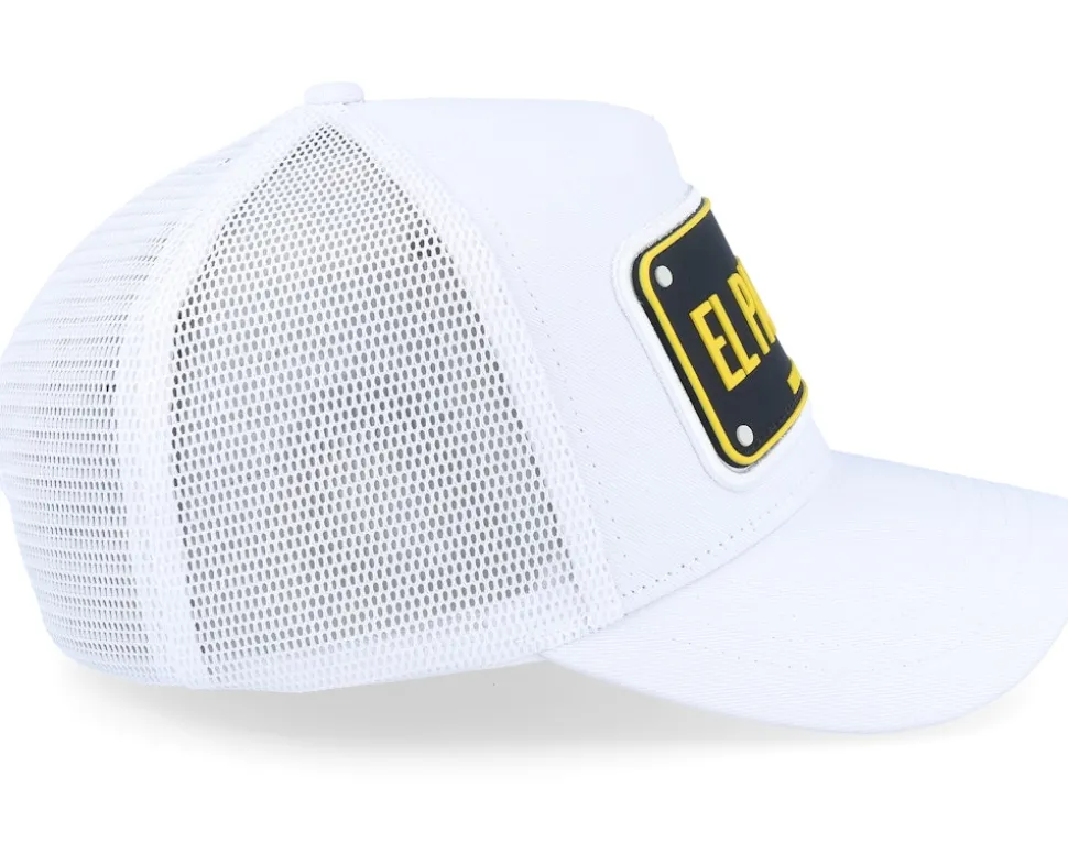 Rubber- El Patron White Trucker - John Hatter & Co