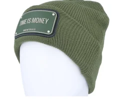 Rubber Time Is Money Green Cuff - John Hatter & Co