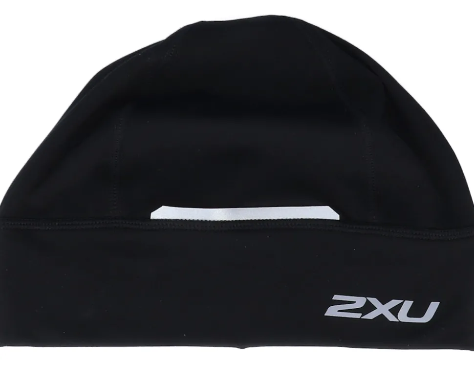Run Black/Black Beanie - 2XU