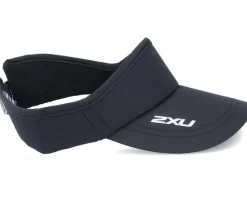 Run Black/Black Visor - 2XU