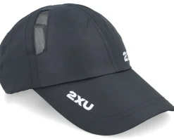 Run Cap Black/Black Dad Cap - 2XU