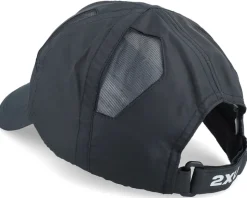 Run Cap Black/Black Dad Cap - 2XU