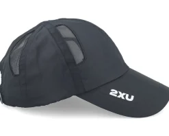Run Cap Black/Black Dad Cap - 2XU