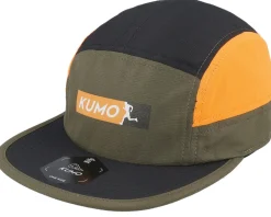 Running Box Logo Cloudfit Olive/Black/Orange 5-Panel - Kumo