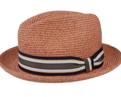 Salem Rust Straw Hat - Seeberger