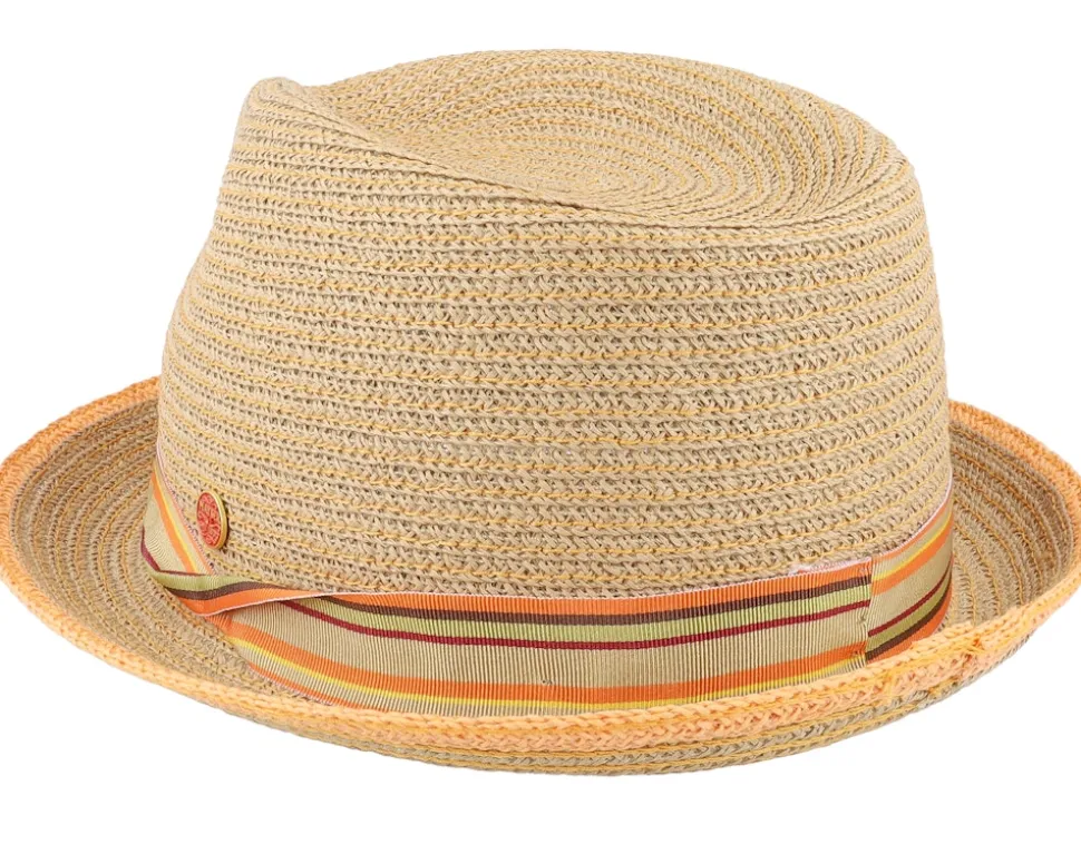 Samu Paperbraid Brown-gem Straw Hat - Mayser