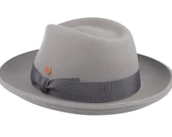 Samuel Wool Grey Light Fedora - Mayser