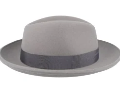 Samuel Wool Grey Light Fedora - Mayser