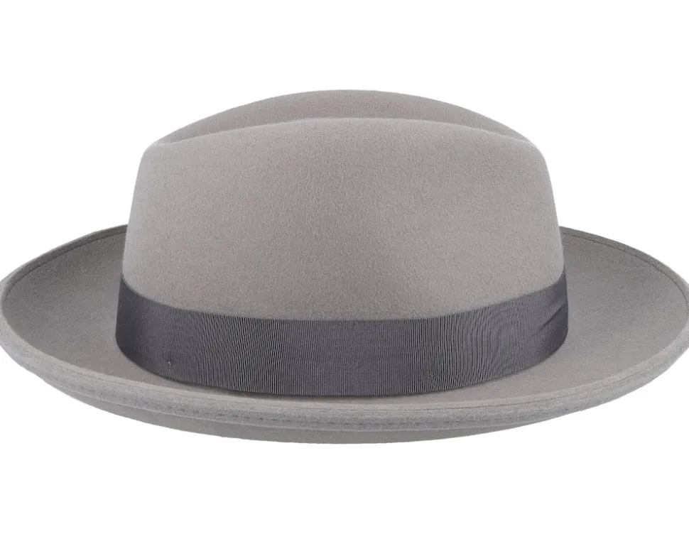 Samuel Wool Grey Light Fedora - Mayser