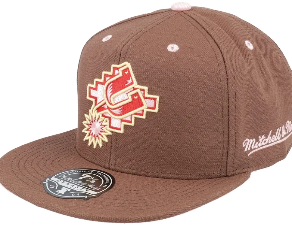 San Antonio Spurs Brown Sugar Bacon Fitted - Mitchell & Ness