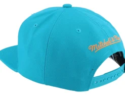 San Jose Sharks Alternate Flip Teal Snapback - Mitchell & Ness