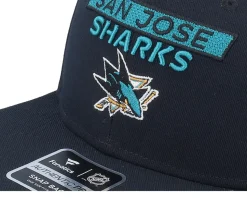 San Jose Sharks Authentic Pro Rink Prime Black Snapback - Fanatics
