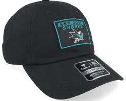 San Jose Sharks Authentic Pro Rink Prime Black Dad Cap - Fanatics