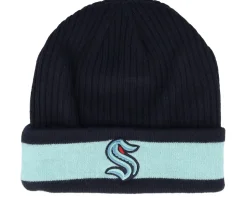 San Jose Sharks Beanie Black/Active Blue Cuff - Fanatics