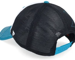 San Jose Sharks Block Party Dad Cap Active Blue/White Trucker - Fanatics