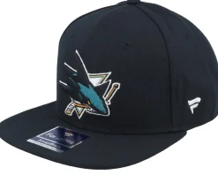 San Jose Sharks Core Black Snapback - Fanatics