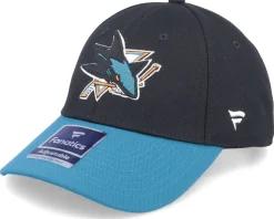 San Jose Sharks Core Black/Active Blue Adjustable - Fanatics