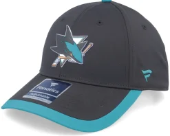 San Jose Sharks Defender Black/Active Blue Adjustable - Fanatics