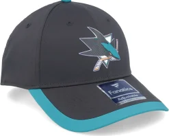 San Jose Sharks Defender Black/Active Blue Adjustable - Fanatics