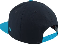 San Jose Sharks Iconic Color Blocked Black/Active Blue Snapback - Fanatics
