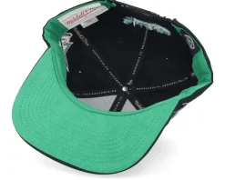 San Jose Sharks Triple Play Black Snapback - Mitchell & Ness