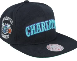 San Jose Sharks Triple Play Black Snapback - Mitchell & Ness